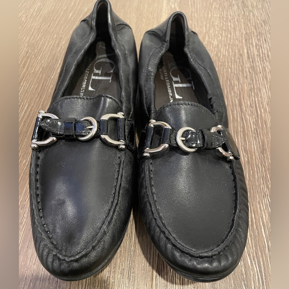 AGL Black Loafer EUC size 38